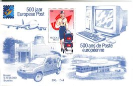 Block "Die Post". Belgien
