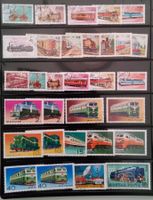 Ausland, Motivbriefmarken Eisenbahn