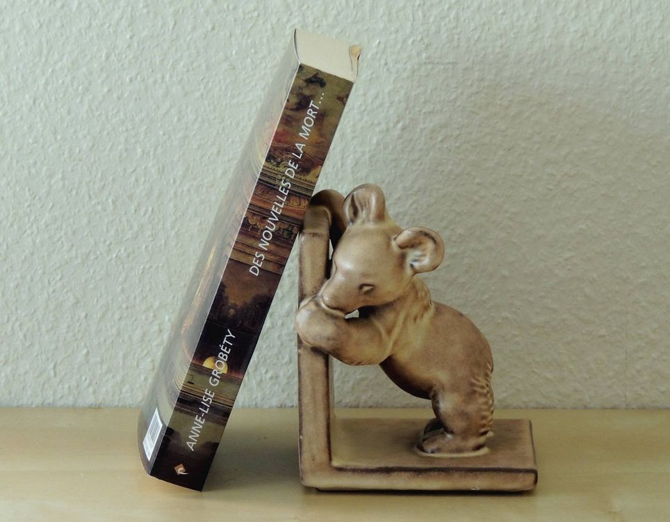 Serre-livres En Céramique Poires Câlins - Décoratif Et Pratique - Bureau Ou étagère