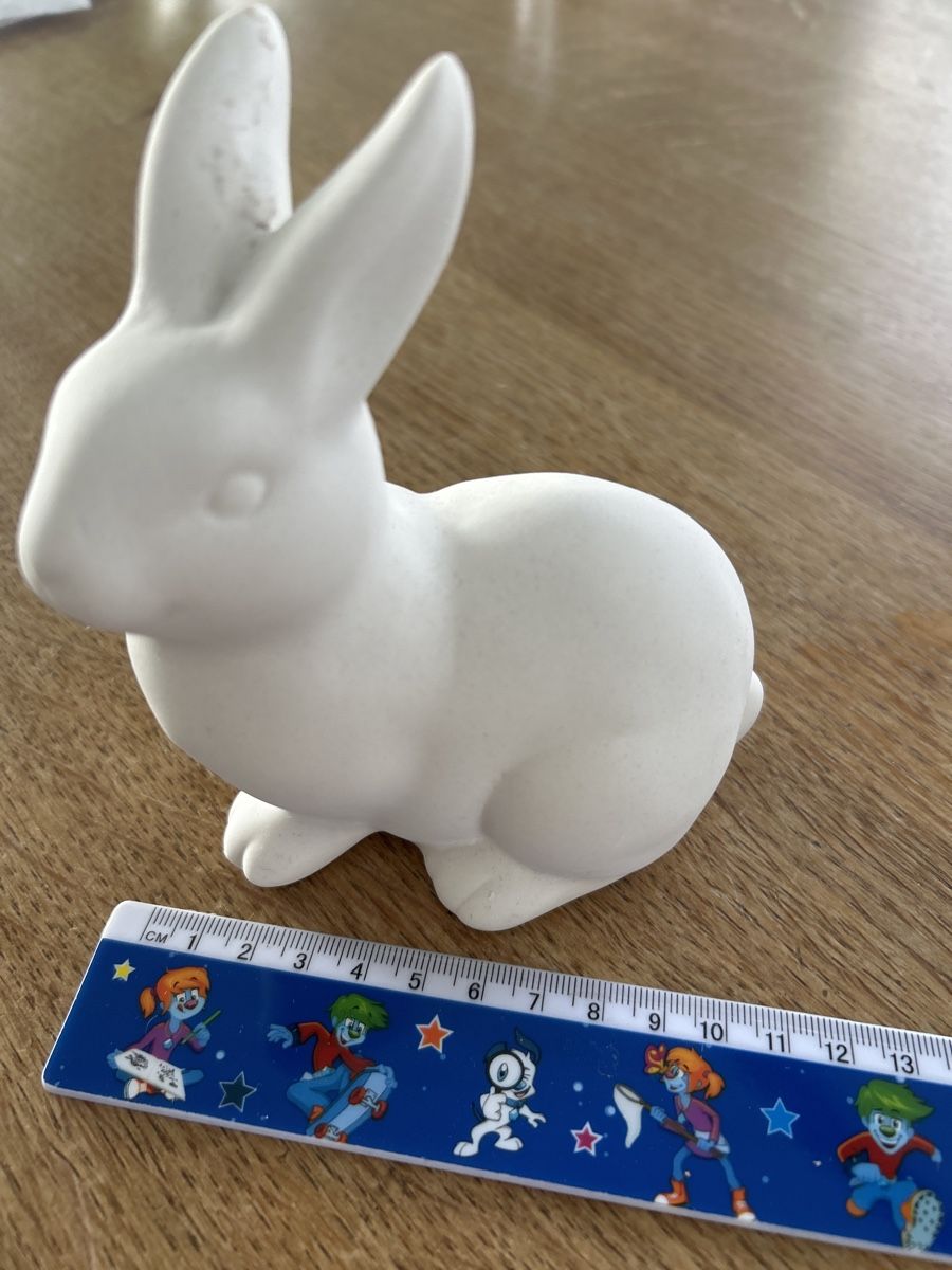 Statuette: Hase aus Porzellan – Usato da Wichtrach venduto da henzmann1 2