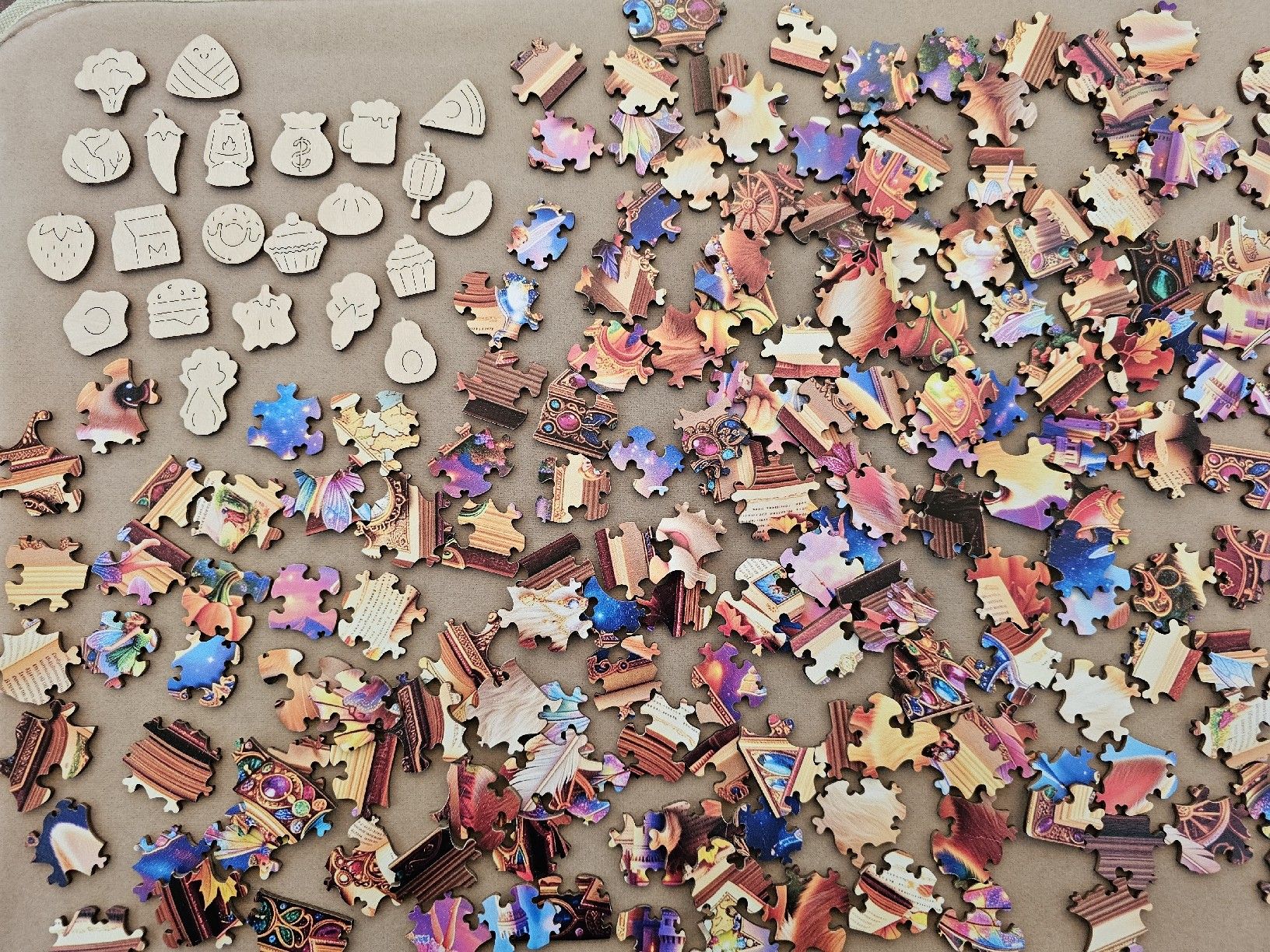 Puzzle: Süsses Holzpuzzle "Hasenfee mit Elfen" – Nuovo (secondo la descrizione) da Bütschwil venduto da Taranabo 2