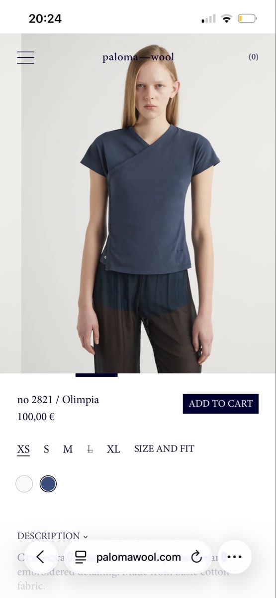 Top: Paloma wool top in S – Usato da zürich venduto da schmid1234