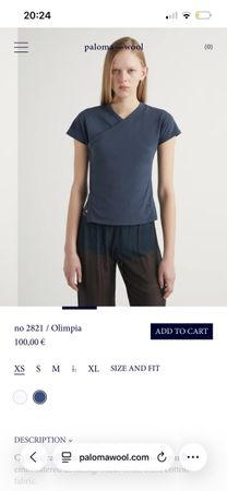 Paloma wool top in S