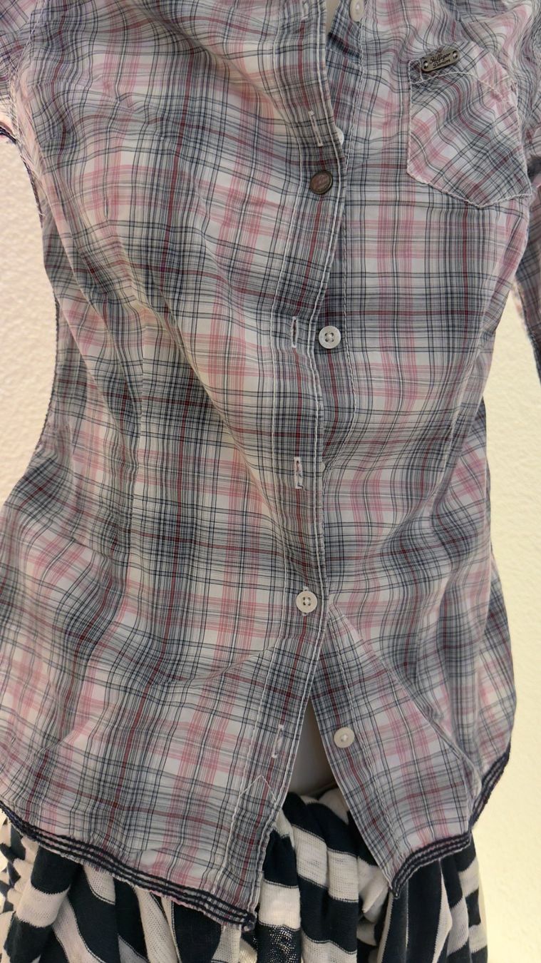 Tommy Hilfiger Blusen: Tommy Hilfiger - Baumwoll-Bluse Karomuster – Gebraucht aus Bern von MarieBrocante 1