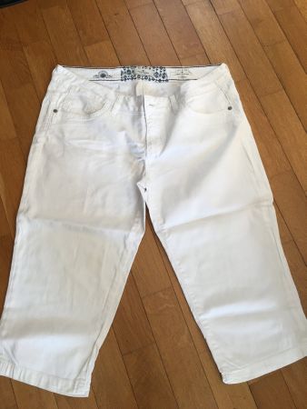 Weisse kurze Jeans, Grösse 42, Tom Taylor