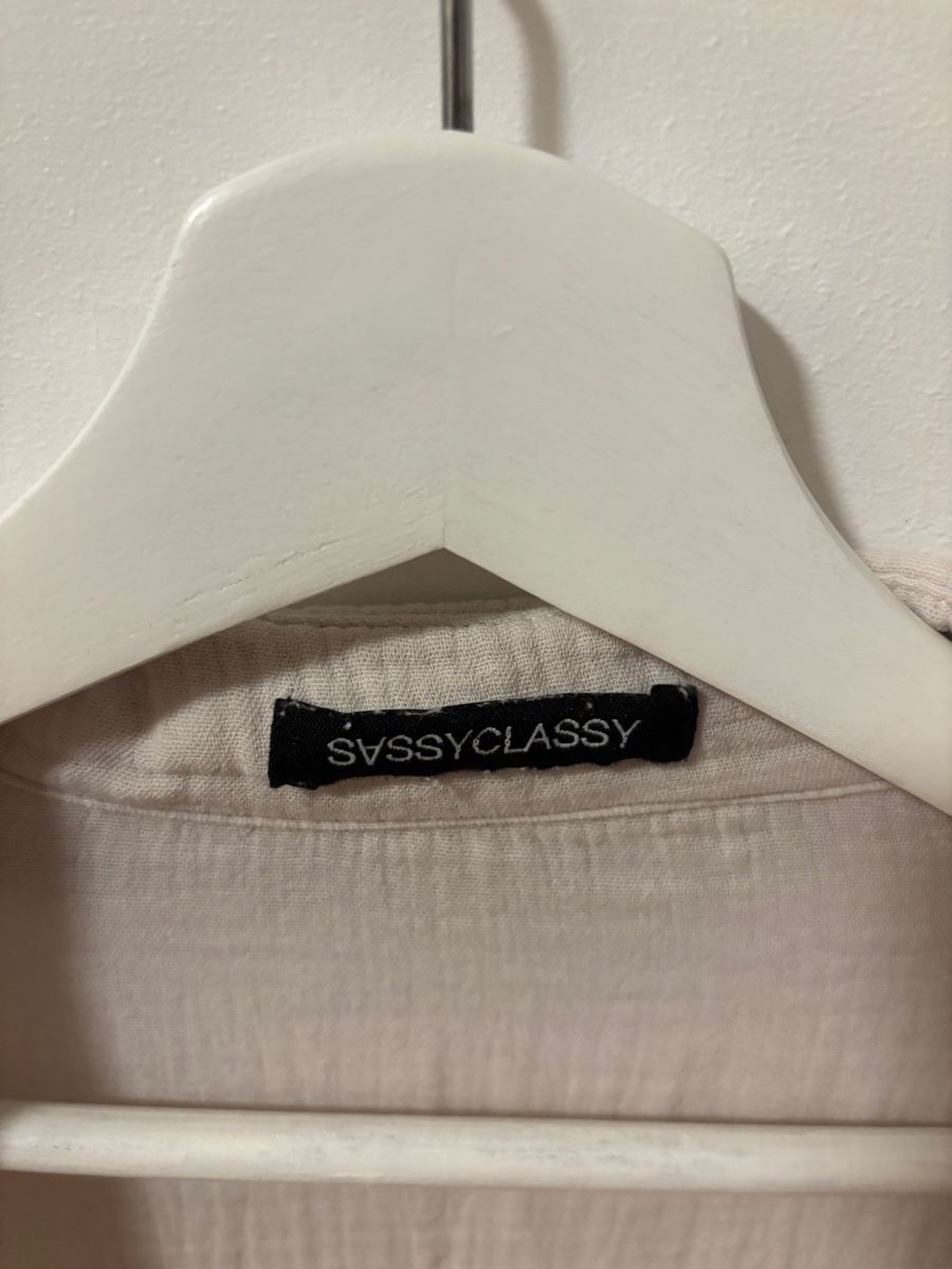 Blusen: Leichte Musselin Bluse, Onesize Beige – Neu (gemäss Beschreibung) aus Pfaffnau von Celi77777 1