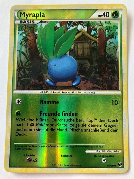 Pokémon Cartes à collectionner: Myrapla - Reverse Holo - Pokemon TCG – Neuf (Voir description) à Nussbaumen AG par Pika-Shop