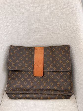 Klassische Louis Vuitton Tasche/Dokumententasche Vintage