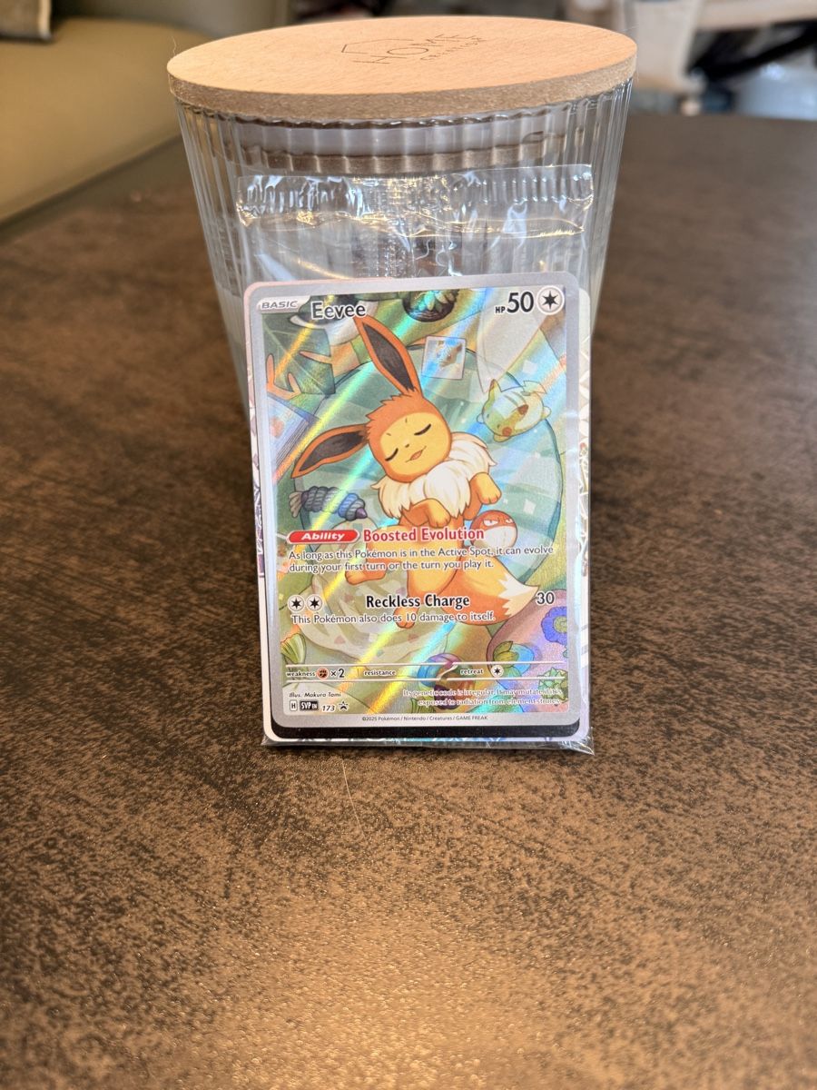 Pokémon Carte collezionabili: Eevee #173 Promo SEALED EN  – Nuovo e nell'imballaggio originale da Binz venduto da Ladykatsumii 1