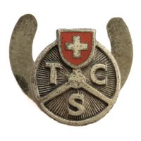 Revers Knopf - TCS - Touring Club Schweiz - Huguenin