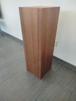 Holzsäule Nussbaum Funiert