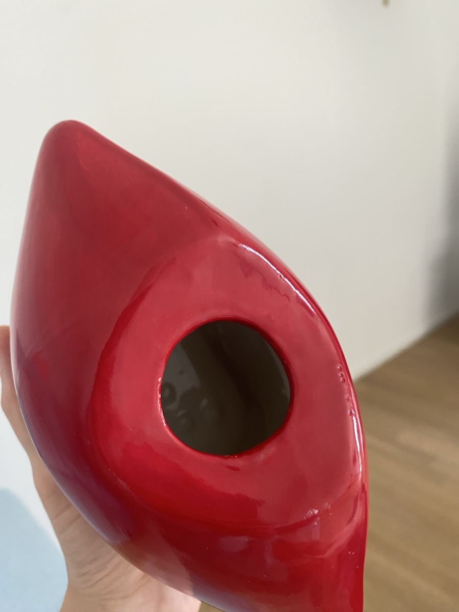 Tutte le decorazioni: Rote Lippen Vase Kunstgegenstand – Usato da Wetzikon ZH venduto da rit_ramtr 4