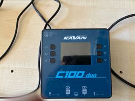 KAVAN C100 duo Ladegeraet mit Stromkabel guter Zustand