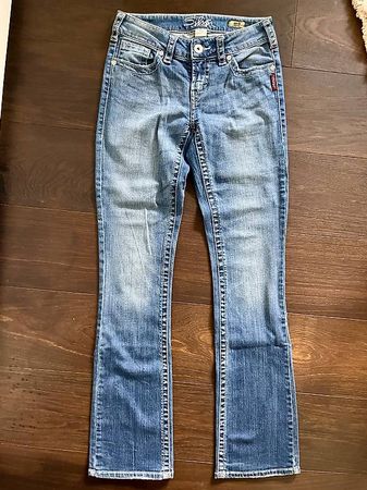 Damen Jeans Silver, Gr. W27/L33