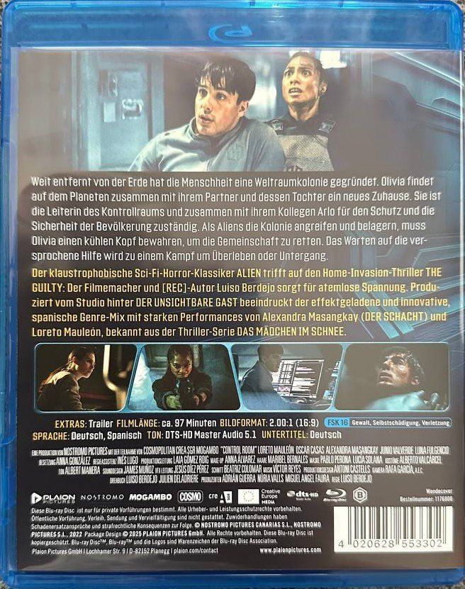 Tutti i DVDs: Control Room - Blu-Ray - Science-Fiction - Neuwertig – Usato da Beringen venduto da Mantafisch1 1
