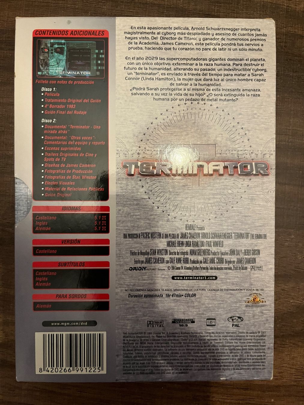 Alle DVDs: Terminator 1-3 DVD 📀 | Arnold Schwarzenegger – Neu (gemäss Beschreibung) aus Sierre von black.box 1