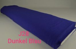 Baumwolljersey Dunkel Blau Uni
