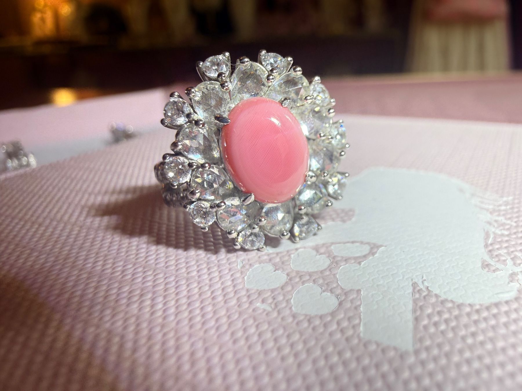 Sonstiger Schmuck: Lot de bijoux en corail rose. Rare – Neu und originalverpackt aus St-Maurice von Sandrinette123 6