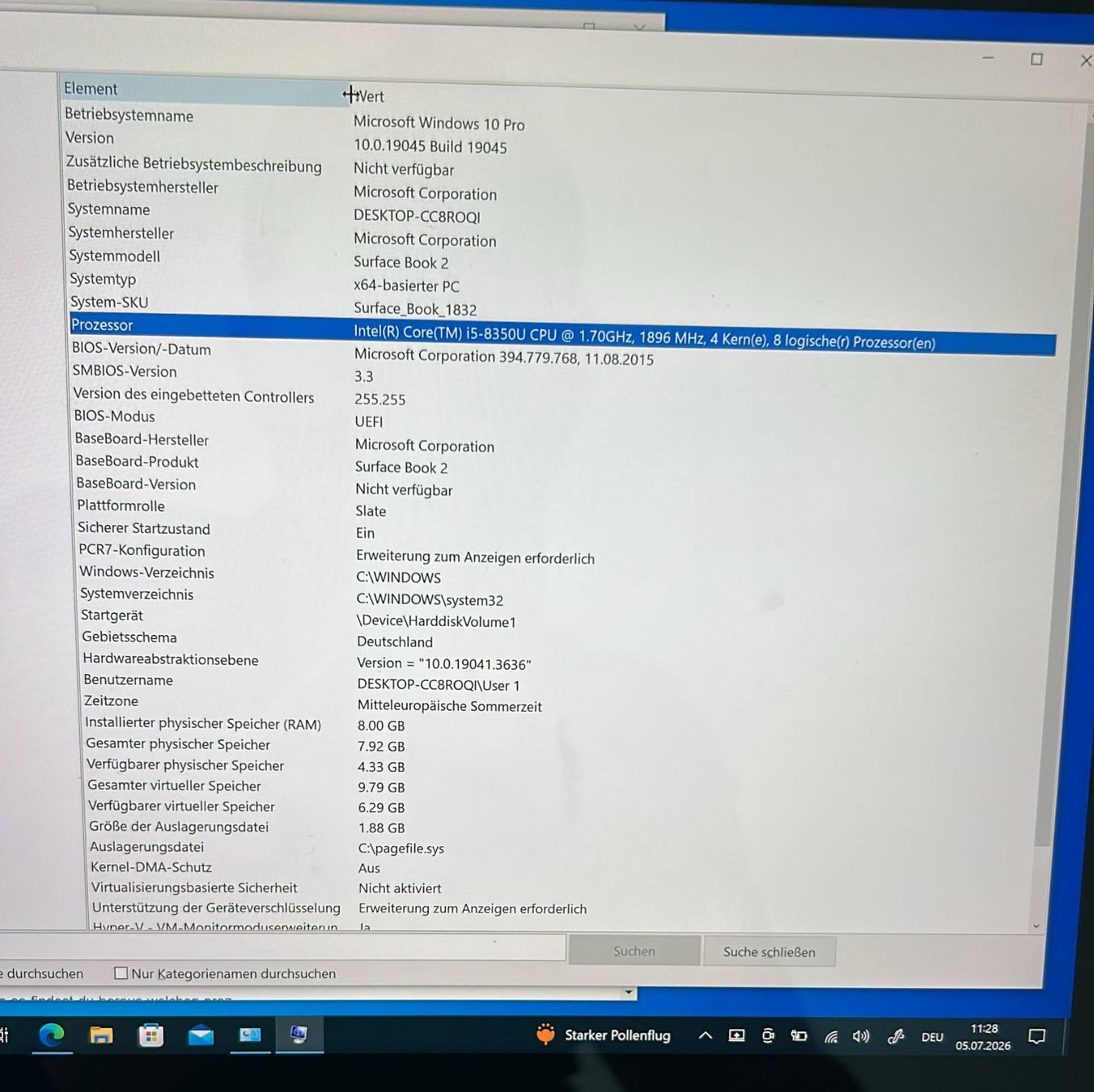 Microsoft Notebook: Microsoft Surface Book 2 – Usato da Wettswil venduto da Haifisch007 5
