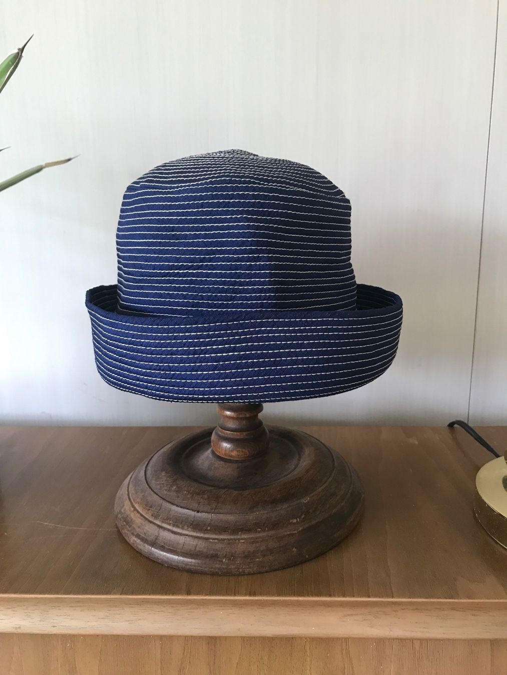 Autres vêtements garçon: Vintage Sommerhut mit Schleife – D'occasion à Hittnau par Noppi 2