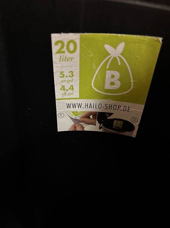 Hailo Abfalleimer: TRET MÜLLEIMER WEISS 20 LITER HAILO – Gebraucht aus Münchenstein von SuWell 3