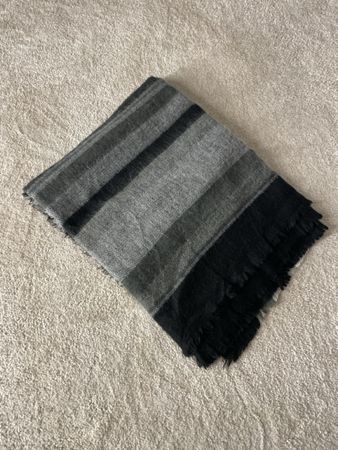 Warmer Zara Schal. Grau/Schwarz. Top Zustand!