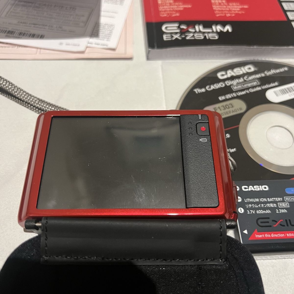 Casio Kamera: Casio Exilim EX-ZS15 Digitalkamera Rot Touchscreen – Gebraucht aus Unterkulm von Sita013 4