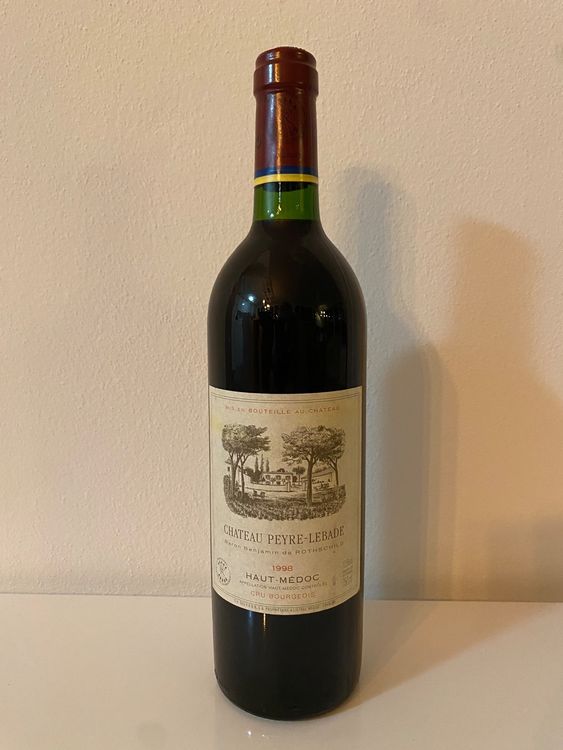 1 Fl. Chateau Peyre Lebade 1998 (Neu und originalverpackt) in Dietikon ...