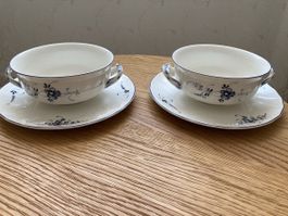 Villeroy & Boch Suppentassen mit Unterteller 2er Set