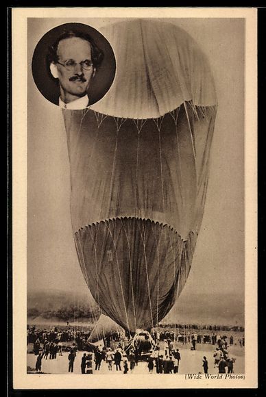 Cartes postales: Portrait Stratosphärenforscher Prof. Pi – D'occasion à Berlin par bartko-reher