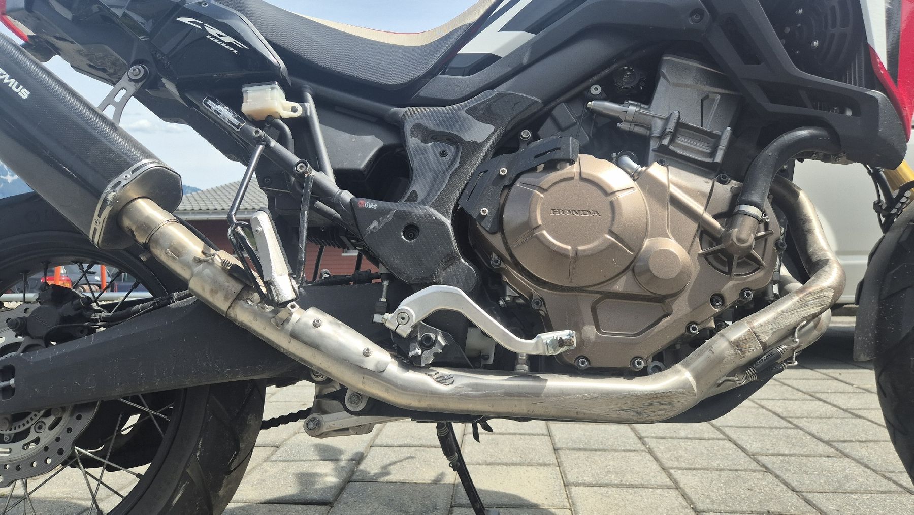 Honda Enduro: Honda CRF1000A AfrikaTwin Unfallfahrzeug. – Difettoso da Steinerberg venduto da TruttmannGTi 5