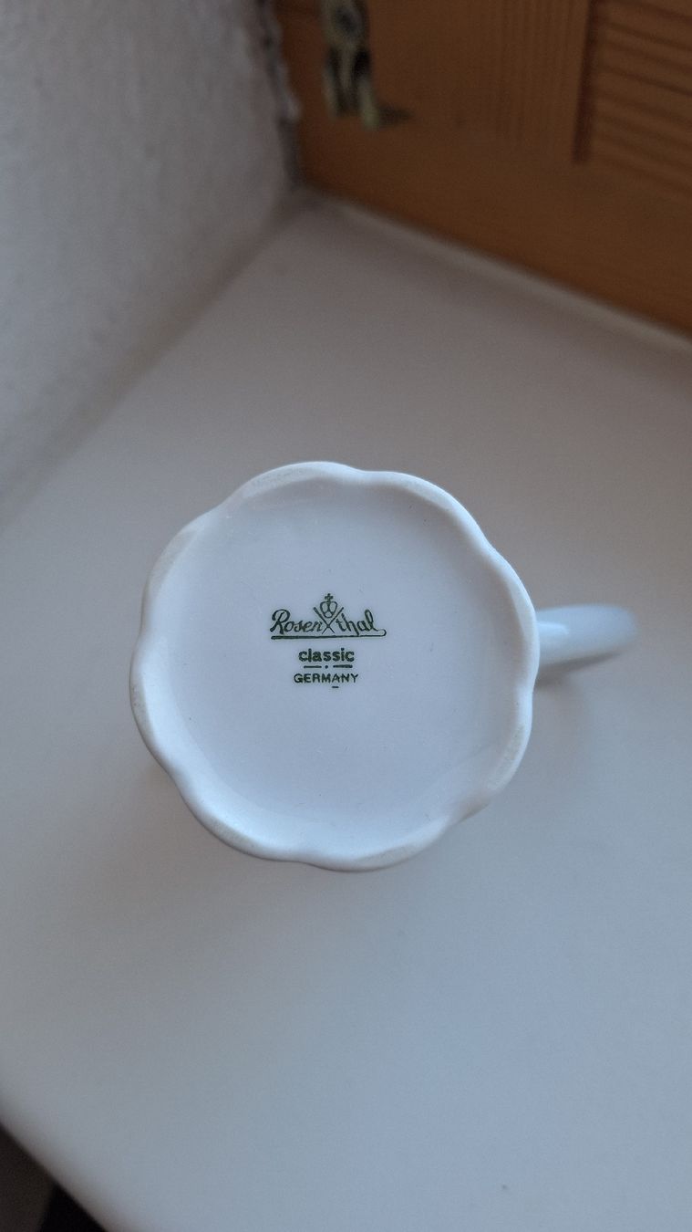 Rosenthal Caraffe: Rosenthal Milchkrug, weiss – Nuovo e nell'imballaggio originale da Schwarzenbach SG venduto da ct-porzellan 3