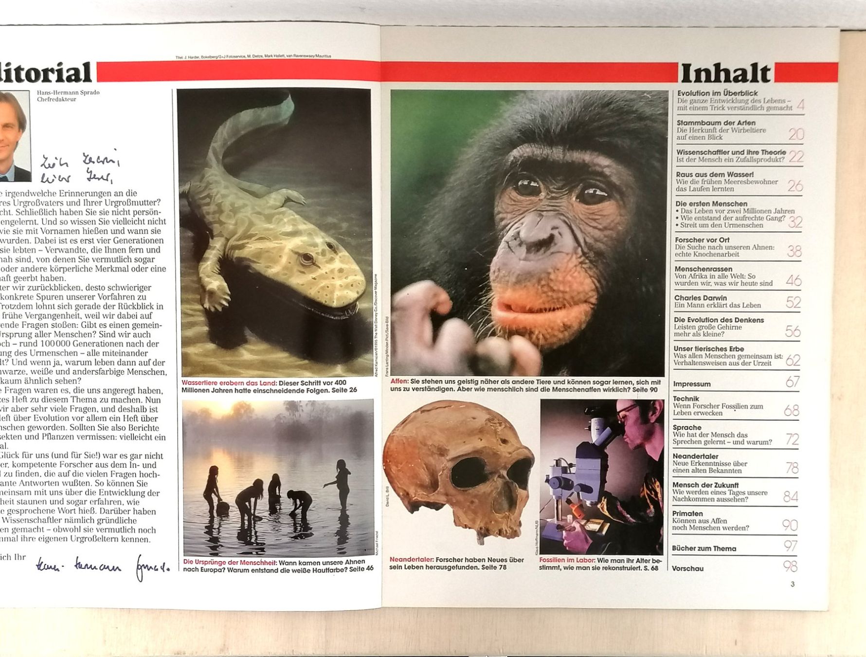 Riviste & Magazine: PM-Perspektive Magazin Zeitschrift Das Wunder der Evolution – Usato da Reinach BL venduto da fliegenrolli 1