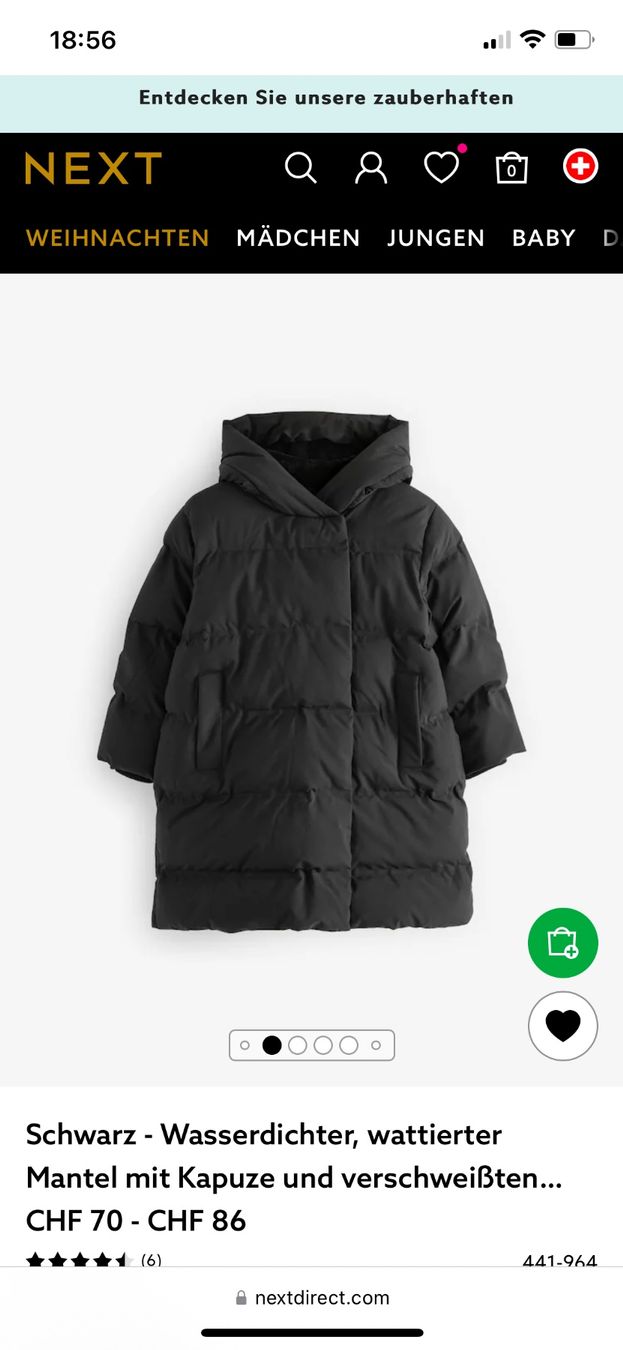 Next Giacche & Cappotti: Winterjacke / Mantel von NEXT – Nuovo e nell'imballaggio originale da Steffisburg venduto da elle013 5