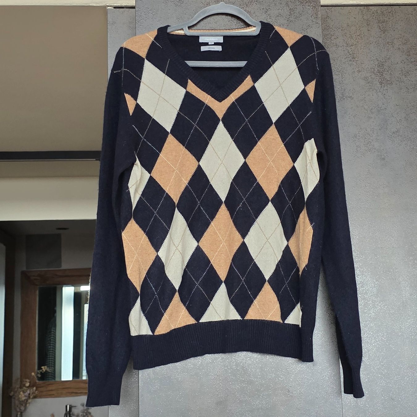 Pullover & Sweatshirts: 🐸 MADDISON KASCHMIR PULLOVER ARGYLE MUSTER S TOP ZUSTAND – Neu (gemäss Beschreibung) aus Môtier (Vully) von Frogs