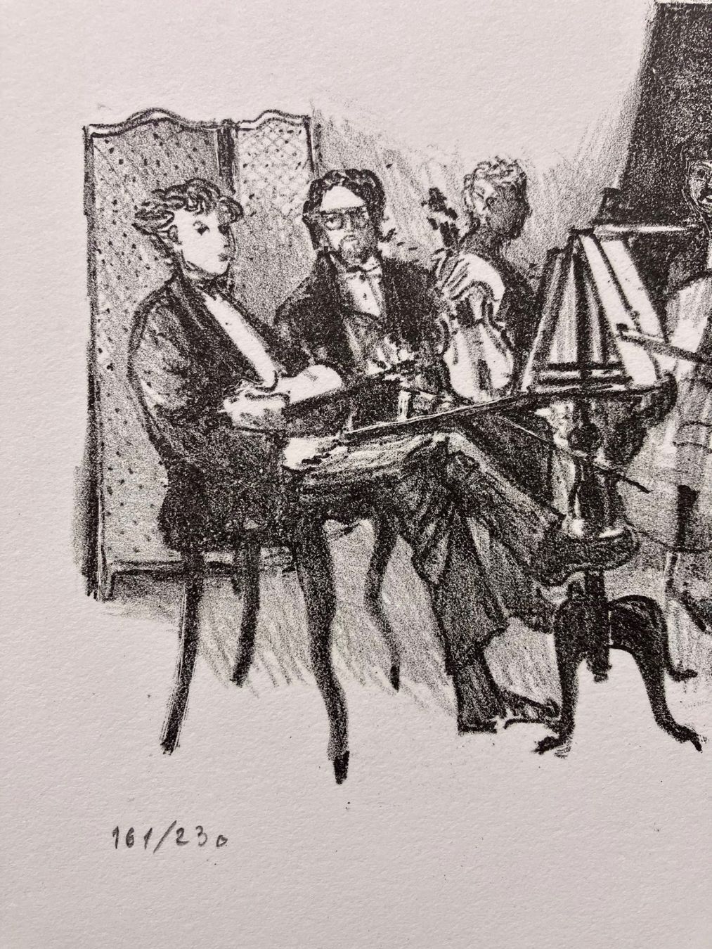 Grafiken & Lithographien: Lithographie von Geo Bretscher 1981 – Gebraucht aus Winterthur von Barunggeli 1