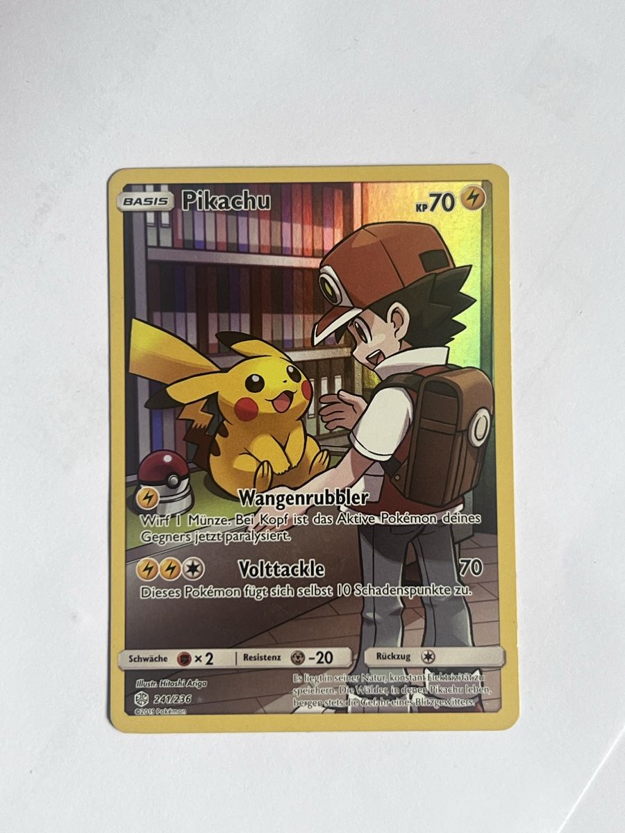 Pokémon Sammelbilder & Trading cards: Pokemon Karte Pikachu Cosmic Eclipse 2019 – Gebraucht aus Almens von dra_mql5 1