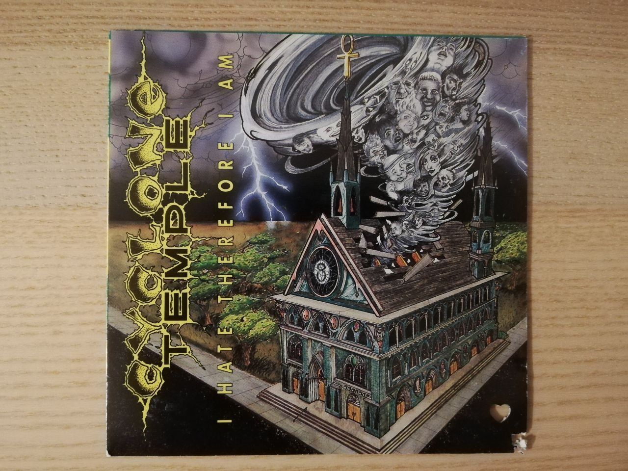 CD: CYCLONE TEMPLE I hate therefore I am CD Thrash 1991 – Usato da Gersau venduto da pjs_687j