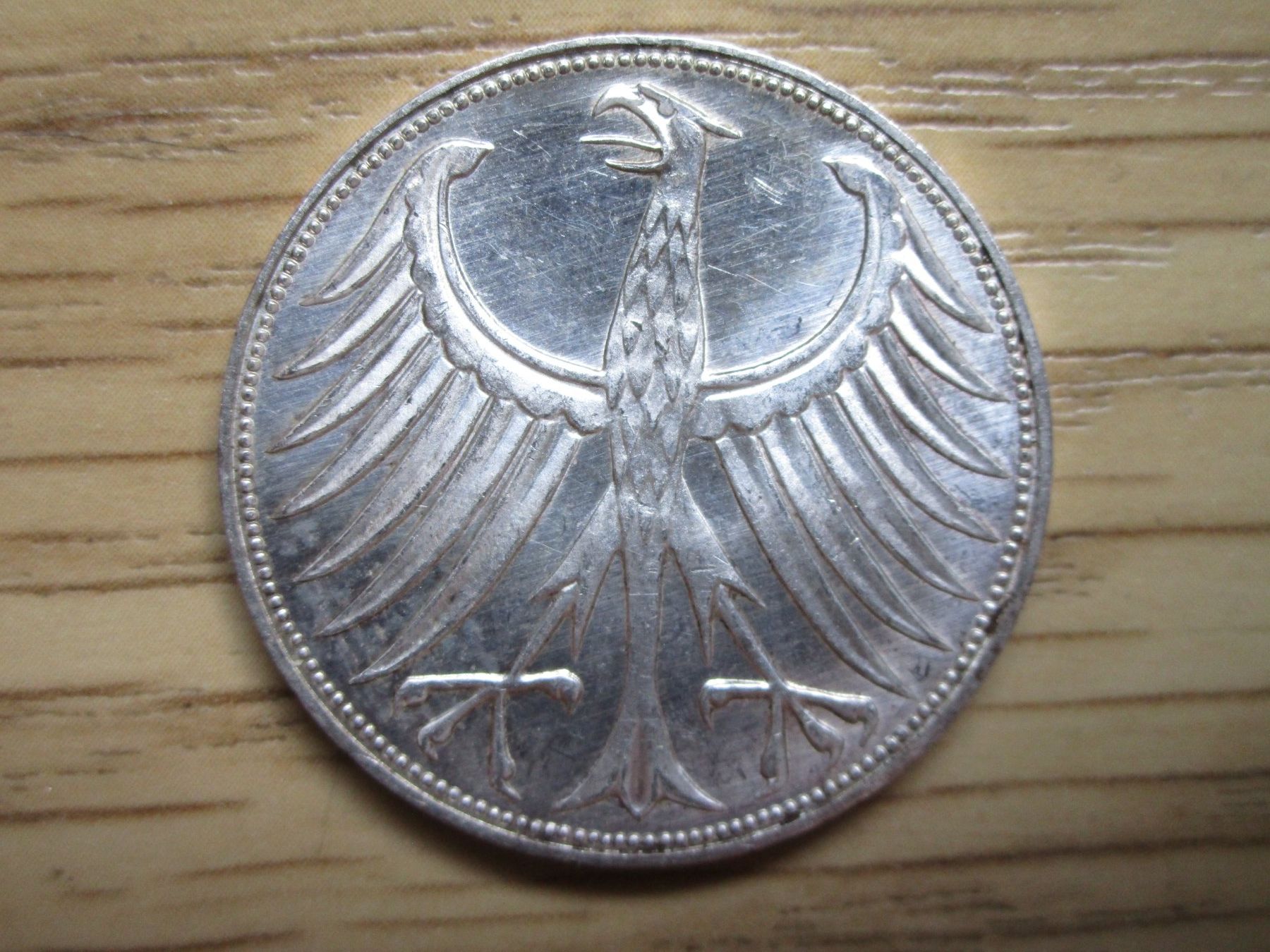 Tutti le monete: 5 Deutsche Mark 1969 – Usato da Heimberg venduto da Lupo57 1