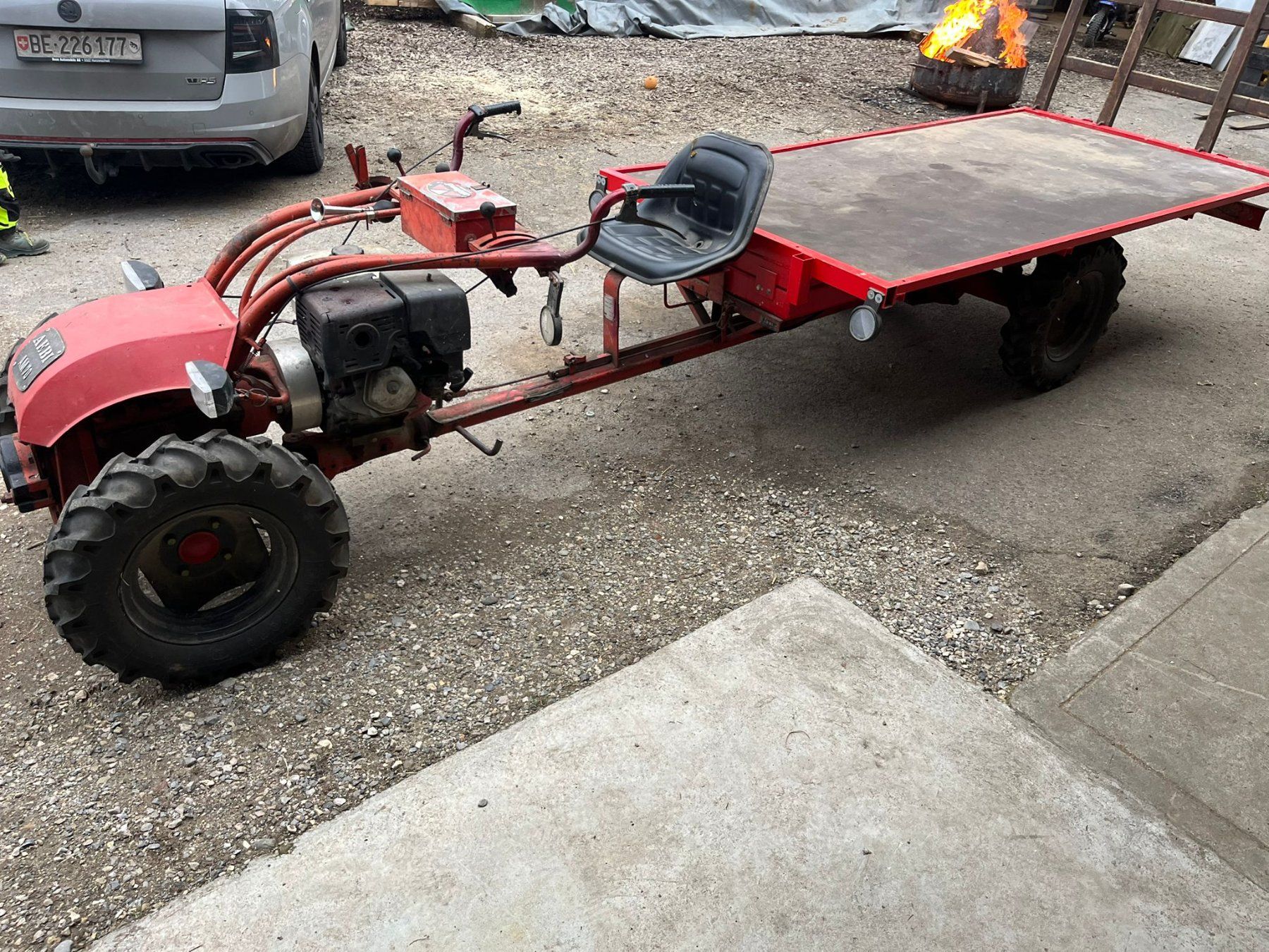 Aebi Trattori: Aebi AM 70 Einachser mit Honda Motor – Usato da Bannwil venduto da Eggreb 1