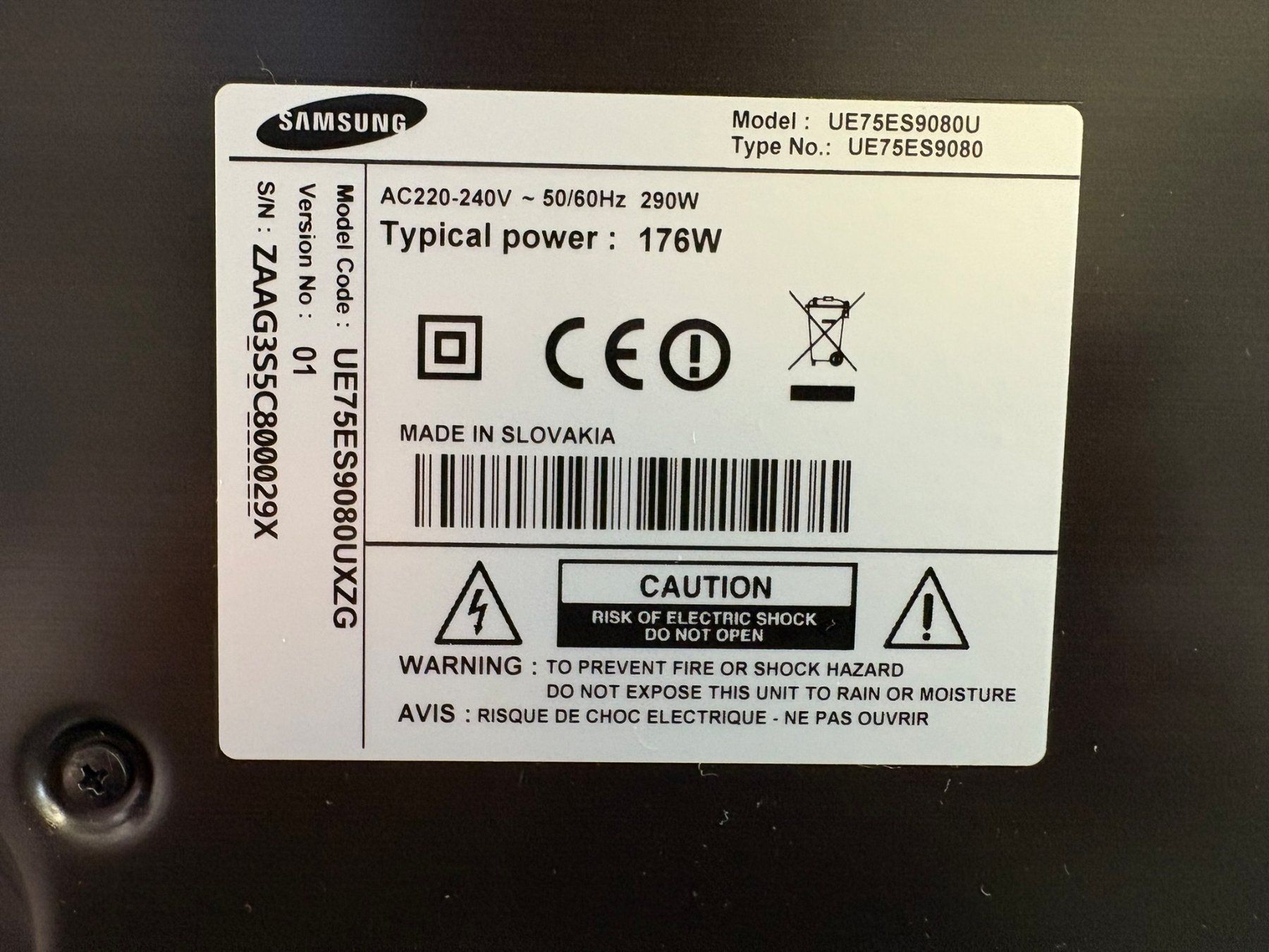 Samsung Fernseher: Samsung UE75ES9080U – Gebraucht aus Hochdorf von av-electronics 5