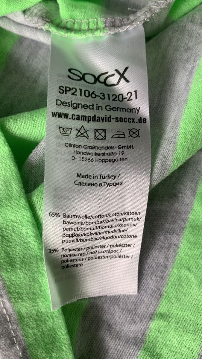 Camp David Maglioni & Felpe: Soccx Langshirt – Nuovo (secondo la descrizione) da Affoltern am Albis venduto da tam_5vn5 1