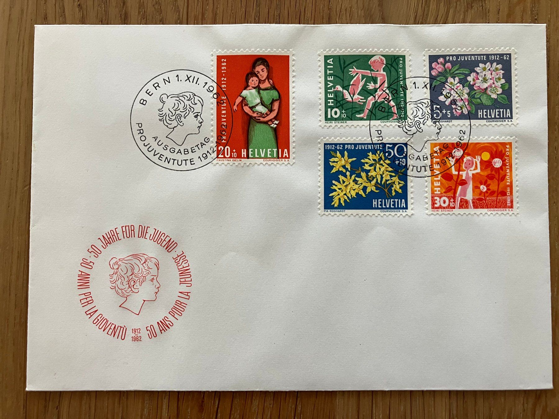 Tous les timbres: Erstagskuvert PJ – D'occasion à Bolligen par Isebo