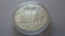Silbermünze aus Russland : 3 Rubel Bolschoi-Theater 2001