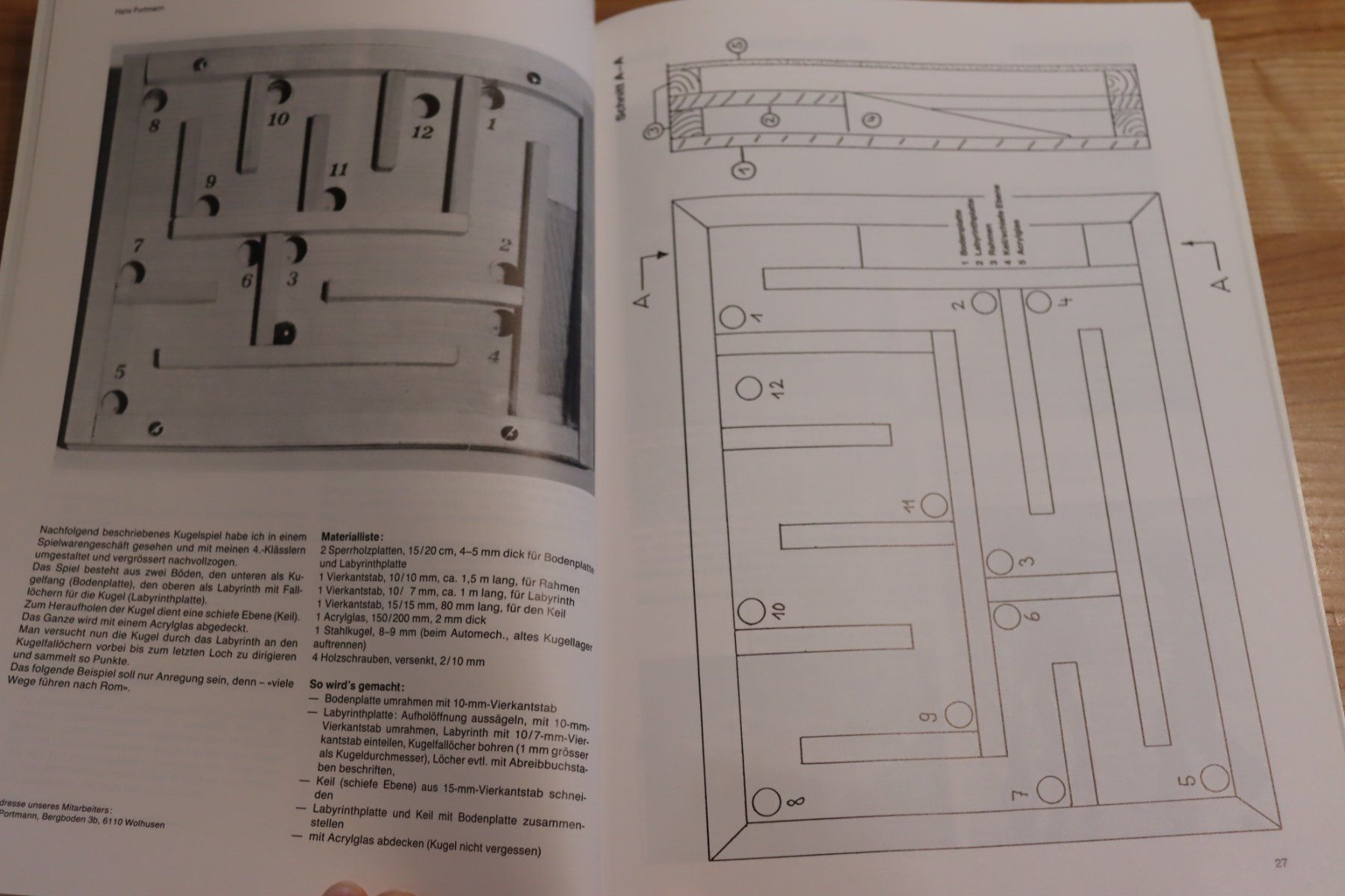 Libri: Werken mit Holz, Einfache Werkaufgaben – Nuovo (secondo la descrizione) da Wenslingen venduto da Strick4Alpaca 2