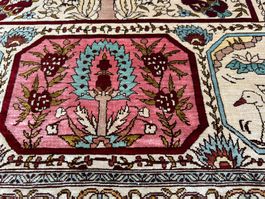 Exklusiver feiner Hereke reine Seide min. 1.5 Mio. 170x110cm
