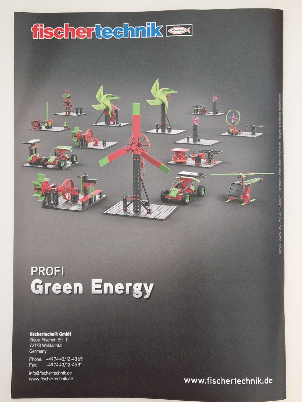 Fischer Kit di costruzioni: Fischertechnik Green Energy – Usato da Bubikon venduto da Schapp1 8