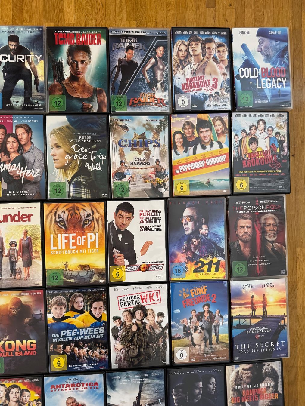 Tutti i DVDs: DVD Sammlung 50 Stück – Usato da Kestenholz venduto da cvx_889vv 1