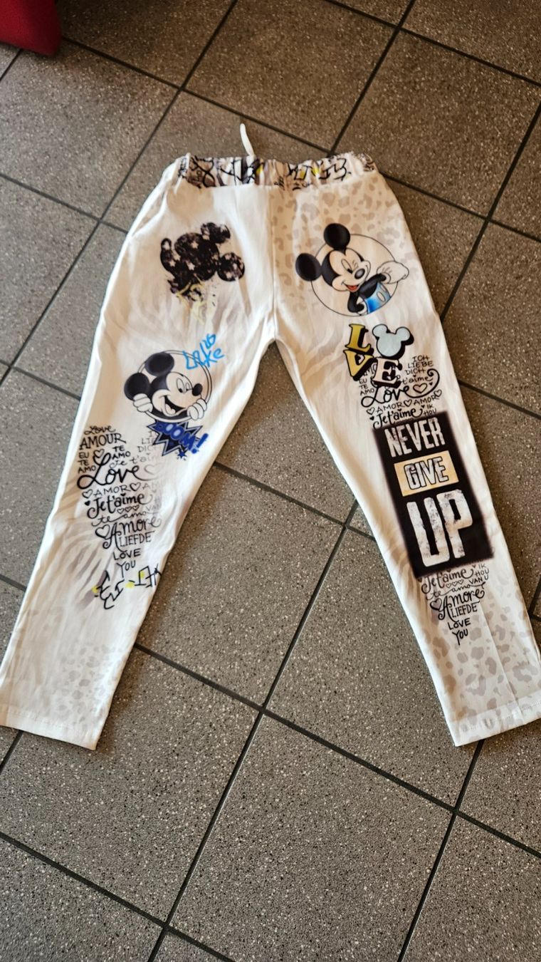 Hosen: Damenhose mit Mickey Mouse – Gebraucht aus Birrwil von Annaluna 2