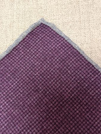 Eleventy Platin Collection, Einstecktuch, Neu, Wolle